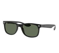 Ray-Ban JUNIOR NEW WAYFARER 0RJ9052S 100/71 Kunststoff Panto Schwarz/Schwarz Sonnenbrille, Sunglasses Schwarz/Schwarz Mittel