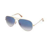 Ray-Ban Sonnenbrille - AVIATOR LARGE METAL - RB3025 - 001/3F - 62mm - Gold, Pilot