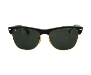 Ray-Ban Oval Unisex Demi Shiny Schwarz Grün Sonnenbrille Einheitsgröße