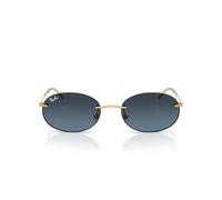 Ray-Ban 0RB3767 001/4C Metall Rund Oval Goldfarben/Goldfarben Sonnenbrille, Sunglasses