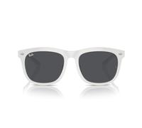 Ray-Ban Quadratische Sonnenbrille Rb4260d, Weiß / Dunkelgrau, 57 mm