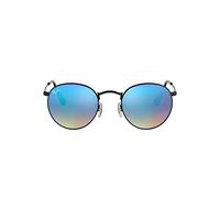Ray-Ban Rayban Herren 0RB3447 002/4O 53 Sonnenbrille, Schwarz (Shiny Black/Mirror Gradient Blue)