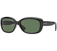 Ray-Ban JACKIE OHH 0RB4101 601 Kunststoff Eckig Schwarz/Schwarz Sonnenbrille, Sunglasses Schwarz/Schwarz Groß