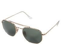 Ray-Ban Rayban Unisex-Erwachsene 0RB3648 001 54 Sonnenbrille, Gold (Gold/Green)