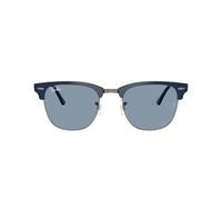 Ray-Ban RB 3016 687956 51 Clubmaster Unisex Square Blue Bone Sonnenbrille