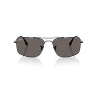 Ray-Ban RB 3779 002B1 56 Explorer 3 Unisex Square Black Metal Sunglasses