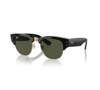 Ray-Ban RB0316S Mega Clubmaster Schwarz auf Arista (901/31) - 53 mm, Schwarz/G, 53/21/145