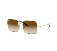 Ray-Ban Square 0RB1971 914751 Metall Panto Goldfarben/Goldfarben Sonnenbrille, Sunglasses