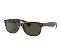 Ray Ban - RB2132 New Wayfarer Classic Polished Tortoise Green G-15 - 58 - Sonnenbrille Vert 58