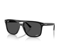 Ray-Ban Sonnenbrille - RB2213CH - 901/K8 - 58mm - Schwarz, Quadratisch, polarisiert, polarized