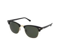 Ray-Ban RB3016 Clubmaster Black Crystal Green Polarized (901/58) - 55 mm, Black Crystal Green Polarized (901/58)