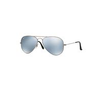 Ray-Ban Aviator Large Metal Flash Lenses RB3025-019/W3-58 - Damen/Herren Sonnenbrille - Matte Silver
