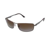 Ray-Ban Herren Mod. 3498 Sonnenbrille, Grau (Matte Gunmetal), One Size (61)