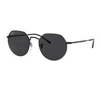 Ray Ban - RB3565 Jack Polished Black Polar Black - 53 - Sonnenbrille Noir 53