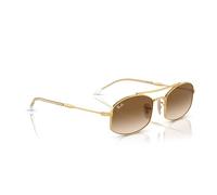 Ray-Ban Rb3719 Sonnenbrillen Gold Fassung Braun Glas 54-20