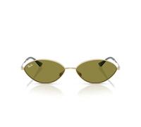 Ray - Ban Unisex RB3757 KAI 9213/2 Gläser SONNENBRILLEN Metall Gold Grün Rund Normal