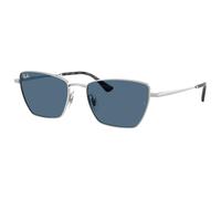 Ray Ban - RB3783 Drea Polished Silver Dark Blue - 56 - Sonnenbrille Bleu 56