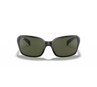 Ray-Ban RB4068 0 601 Kunststoff Rechteckig Schwarz/Schwarz Sonnenbrille, Sunglasses