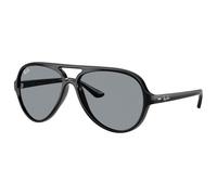 Ray Ban - RB4125 Cats 5000 Classic Summer Capsule Polished Black Grey - 59 - Sonnenbrille Noir 59