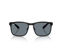 Ray-Ban Rb4264 Chromance, Herrenbrille, Mattschwarz / Chromance Blau, 58 mm