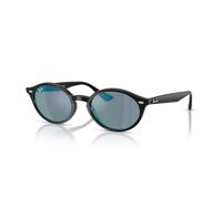 Ray-Ban RB4315 ovale Sonnenbrille für Frauen schwarz/blau, klein