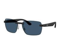 Ray Ban - RB4470CH Mat Sand Black Chromance Blue Polar - 59 - Sonnenbrille Noir 59