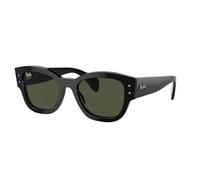 Ray-Ban Rb7681s Jorge Square Sonnenbrille, schwarz/grün, 52 mm