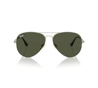 Ray-Ban Rb8089 Aviator Titanium Sonnenbrille, Goldfarben / grün, 58 mm