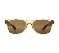 Ray-Ban Rectangle Unisex Honig Kristall braun polarisierte Sonnenbrille neue Wayfarer RB2132 Einheitsgröße