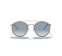 Ray-Ban ROUND DOUBLE BRIDGE 0RB3647N 90683F Metall Panto Kupfer/Kupfer Sonnenbrille, Sunglasses