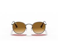 Ray-Ban ROUND METAL 0RB3447N 004/51 Metall Panto Grau/Grau Sonnenbrille, Sunglasses