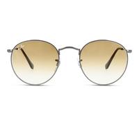 Ray-Ban ROUND METAL 0RB3447N 004/51 Metall Rund Grau/Grau Sonnenbrille, Sunglasses