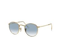 Ray-Ban Round Metal Flat Lenses RB3447N-001/3F-50 - Damen/Herren Sonnenbrille - Arista