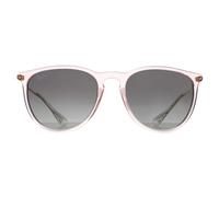 Ray-Ban Runde Damen Transparent Rosa Grau Gradient RB4171 Erika Einheitsgröße