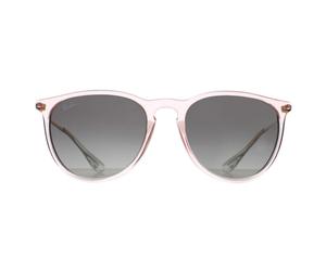 Ray-Ban Runde Damen Transparent Rosa Grau Gradient RB4171 Erika Einheitsgröße