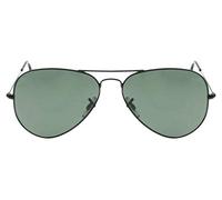 Ray-Ban AVIATOR 0RB3025 L2823 Metall Pilot Schwarz/Schwarz Sonnenbrille, Sunglasses Schwarz/Schwarz Mittel