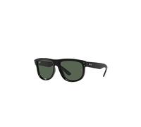 Ray-Ban Boyfriend Reverse Sonnenbrillen Schwarz Fassung Grün Glas 56-18