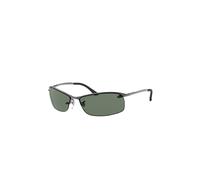 Ray-Ban Herren Sonnenbrille - RB3183 - 004/71 - 63mm - Grau, Rechteck