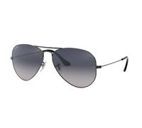 Ray-Ban AVIATOR 0RB3025 004/78 Metall Pilot Grau/Grau Sonnenbrille, Sunglasses Grau/Grau Mittel