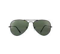 Ray-Ban Sonnenbrille Aviator Metall II RB3689 914831 Schwarz Grün Einheitsgröße