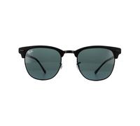 Ray-Ban CLUBMASTER METAL 0RB3716 186/R5 Metall Panto Schwarz/Schwarz unisex Schwarz/Schwarz Mittel
