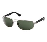 Ray Ban Sonnenbrille Herren Metall silber, 64