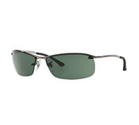 Ray-Ban Herren Sonnenbrille - RB3183 - 004/71 - 63mm - Grau, Rechteck