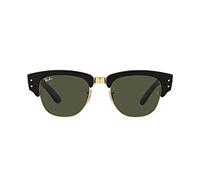 Ray-Ban Sonnenbrille RB0316S 901/31 Unisex Farbe Schwarz grün Brillengläser Größe 53 mm, Schwarz/G, 50/21/145