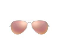 Ray-Ban Sonnenbrille RB3025 Aviator Sonnenbrille 58, Silber