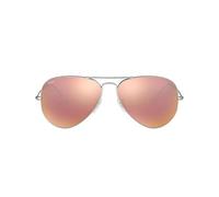 Ray-Ban Sonnenbrille RB3025 Aviator Sonnenbrille 58, Silber