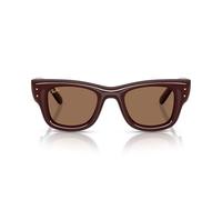Ray-Ban Sonnenbrille Wayfarer Puffer ASAP Rocky RB4940 687773 49 Dark Brown Dark Brown