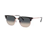 Ray-Ban New Clubmaster Gris foncé sur or rose - 51-20