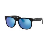 Ray-Ban Sonnenbrillen für Kinder Rj9069s 702855 Junior rubber black blue mirror blue