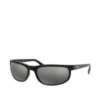 Ray-Ban Predator 2 Sonnenbrillen Schwarz Fassung Grau Glas Polarisiert 62-19
